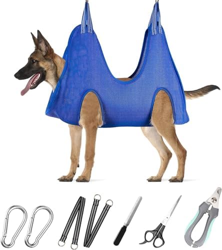 Ateson Pet Grooming Hammock, Dog Grooming Harness by ATESON