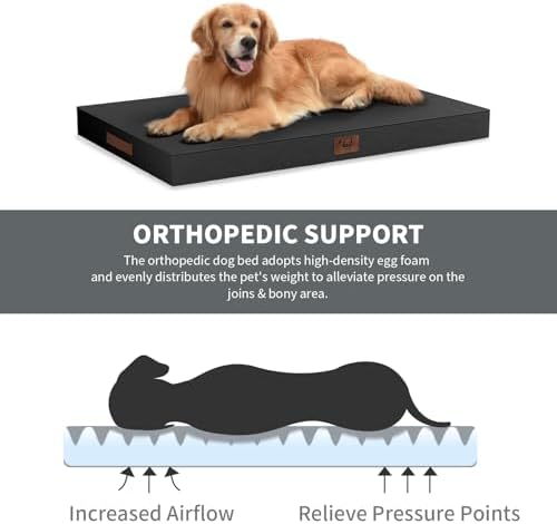 Orthopedic Waterproof Dog Bed for Small Dogs and Cats - Image 2