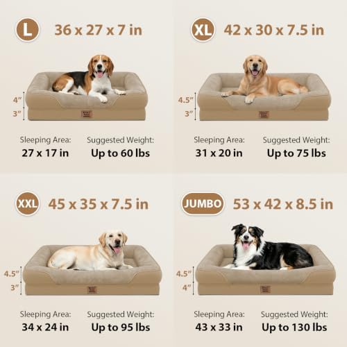 Chez Paw Orthopedic Washable XXL Dog Bed - Image 6