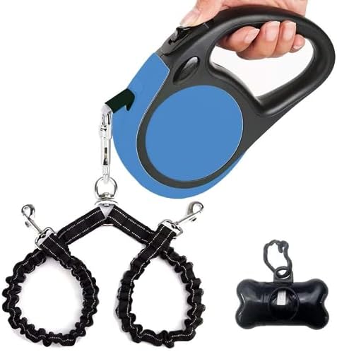 Dual Retractable Dog Leash Small Breed by Unknown