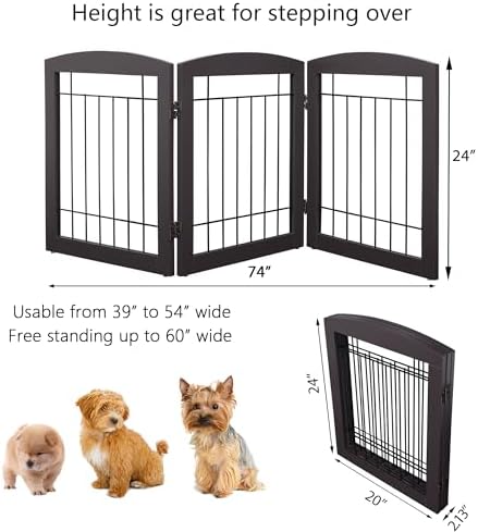 PAWLAND Free Standing Dog Gates - Image 6
