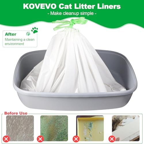 100 PCS Jumbo Cat Litter Box Liners - Image 4
