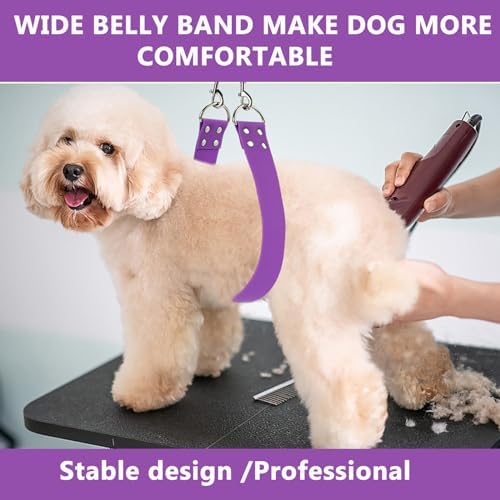 Pet Dog Grooming Belly Strap – 2 Inch Wide Waterproof Strong PVC Support Band - Image 5