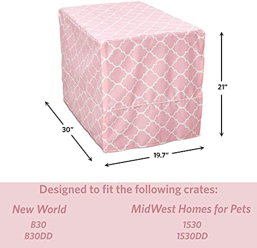 MidWest Homes for Pets Medium Dog Crate Cover Featuring Teflon Fabric Protector - Image 7
