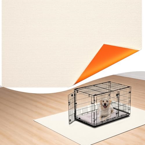 Dog Crate Mat, 24 in X 36 in Dog Playpen Mat Kennel Mat by Providinglifelongserviceforyourbetterlife