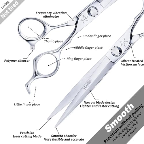High-end Professional Dog Grooming Scissors Pet Grooming Shears 7 Inches - Image 3