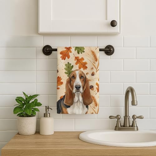 Caroline's Treasures Basset Hound Dogs Kitchen Towel 15x25 in - Image 2