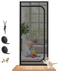 Upgraded Reinforced Pet Screen Door Thickened Cat Resistant Mesh Screen Door by Dixutzi