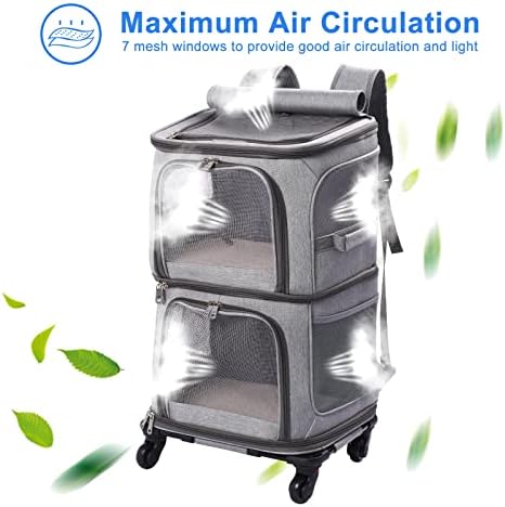 Double Pet Carrier Backpack - Image 3