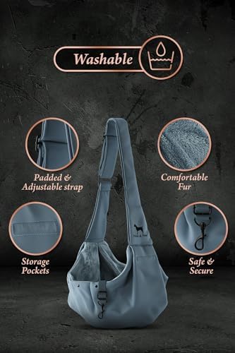Noah & Paw Dog Sling Carrier for Small Dogs 3-10lb, Dog Sling for Small Dogs - Image 5