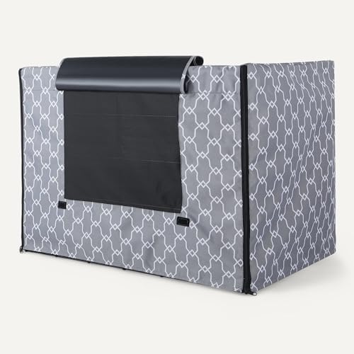 Amazon Basics Dog Cage Cover for 48-inch Wire Crates, Heavy-Duty - Image 4