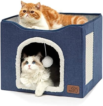 Bedsure Cat House Bed for Indoor Cats by BEDSURE