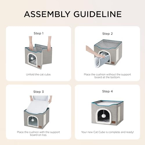 Bedsure Cat House Bed for Indoor Cats - Image 5