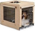 DONORO Dog Crates for Small Size Dogs Indoor Double Door Dog Kennels & Houses by DONORO