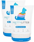 PrettyLitter Health Monitoring Cat Litter, Lotus Flower, 6 lb. Bags by PrettyLitter