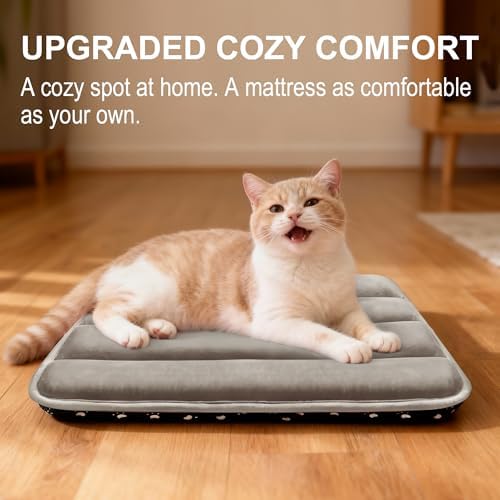 pobopobo Dog Crate Pad, Ultra Soft & Anti-Slip Kennel Mat, Secure Fit - Image 2
