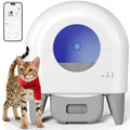Fumoi Automatic Litter Box, App Control, Safety Sensor, Washable Litter Trays by selfcleaninglitterbox