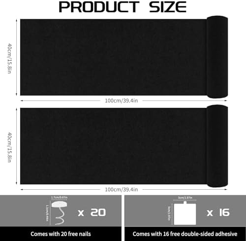 2 Pcs Self-Adhesive Cat Scratch Mat, Cat Scratch Furniture Protector - Image 2