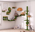 Cactus Floor-to-Ceiling Cat Tree, Adjustable Height by Homiflex