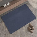 Mecko Bath Mat Ultra Thin Navy Blue by Mecko