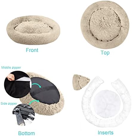 SAVFOX 54 inches Calming Donut Dog Bed - Image 5