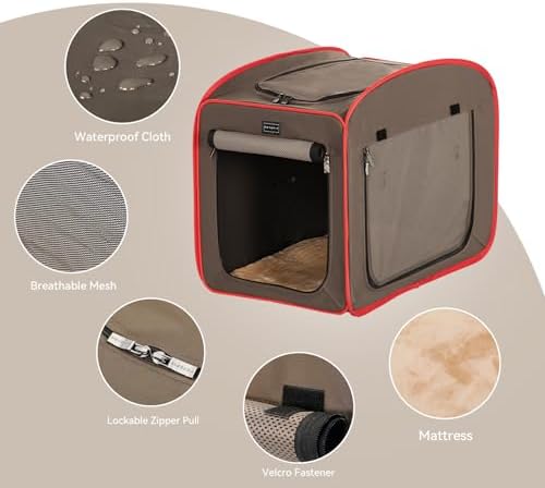 Petsfit Pop Up Dog Crate, Portable Dog Crates - Image 2