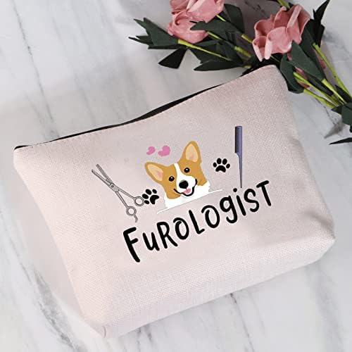 JYTAPP Furologist Funny Puppy Stylist Cute Dog Groomer Cosmetic Bag Dog Groomer - Image 2