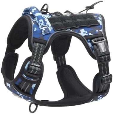 AUROTH Dog Harness for Small Medium Dogs, Tactical No Pull Dog Vest by AurothPets