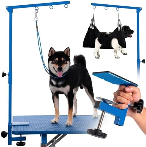 Dog Grooming Table Arm with Hammock by Phenfor