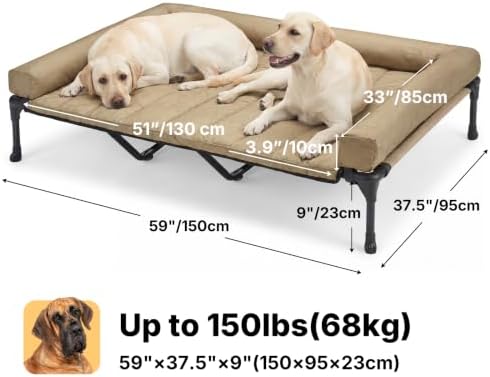 Veehoo Outdoor Elevated Dog Bed - Image 5