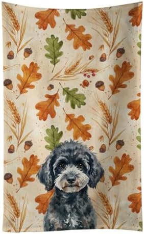 Caroline's Treasures Poodle Dogs Kitchen Towel 15x25 in by CarolinesTreasures