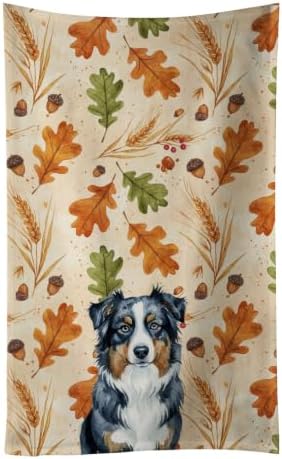 Caroline's Treasures Australian Shepherd Dogs Kitchen Towel 15x25 in by CarolinesTreasures