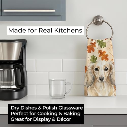Caroline's Treasures Dachshund Dogs Kitchen Towel 15x25 in - Image 3