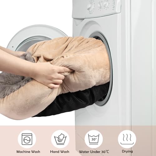 JOEJOY Dog Beds for Small Medium Dogs, Cozy Cuddler Luxury Puppy Pet Bed - Image 6