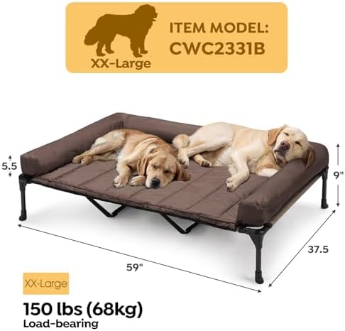 Veehoo Outdoor Elevated Dog Bed - Image 5