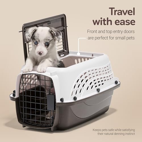 Petmate Two Door Plastic Pet Kennel - Image 2