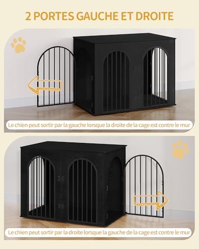 Hzuaneri 44.1'' Dog Crate Furniture, Dog Kennel Indoor - Image 6