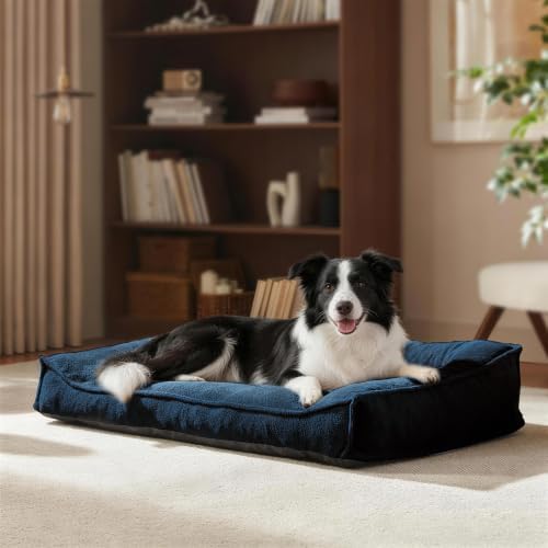 FURTIME Orthopedic Dog Bed Medium Size Dog, Extra Washable Dog Couch 35" by FURTIME