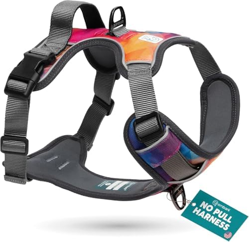 Embark No Pull Dog Harness, Reflective Adjustable Training Vest, No Choke by EmbarkHarnessCo
