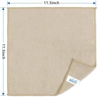 HOMEXCEL 8PK Microfiber Cleaning Cloth, Cleaning Rags - Image 2