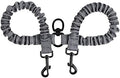 BAOBOTE Pet Double Dog Leash, Shock Absorbing Reflective Bungee Lead by BAOBOTE