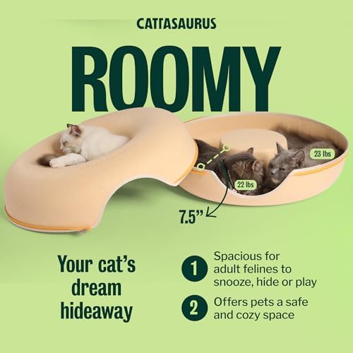 Cattasaurus Peekaboo Cat Cave Donut - Image 4
