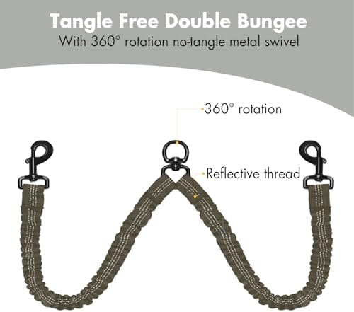 BAOBOTE Double Dog Leash, Dual Dog Leash - Image 5
