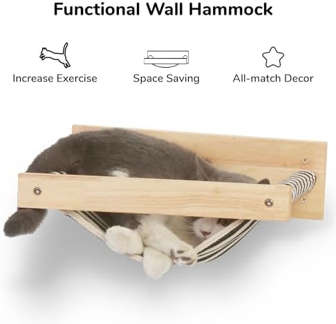 FUKUMARU Hammock Wall Mounted Cat Beds and Perches - Image 5