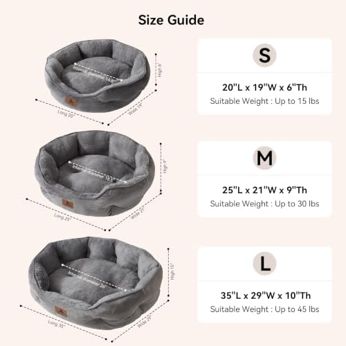 Asvin Small Dog Bed for Small Dogs, Cat Beds for Indoor Cats, Pet Bed for Puppy - Image 6