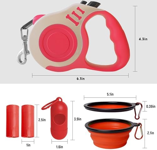 Retractable Dog Leash Automatic Telescopic Tractor Dog Tape - Image 2