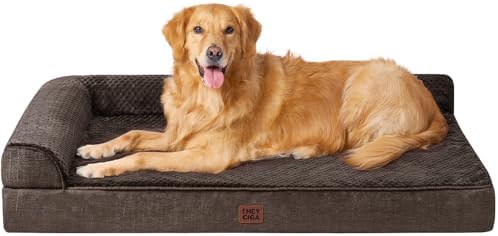 EHEYCIGA Extra Large Dog Bed Othorpedic, Memory Foam XL Dog Bed by EHEYCIGA
