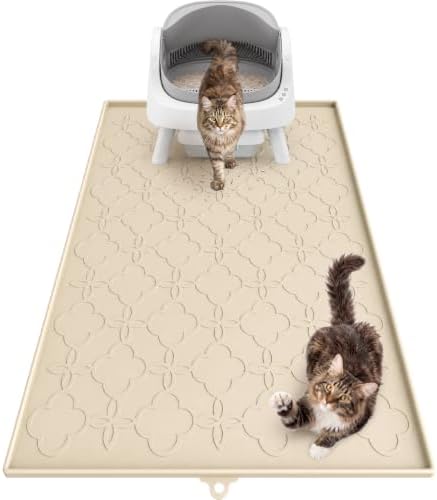 Pawtners Cat Litter Mat Extra Large 42" X 30", 1 Pack by Pawtners