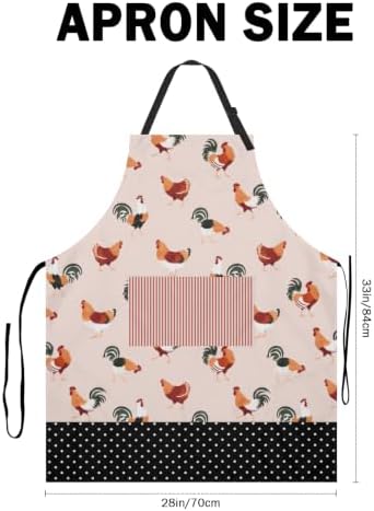 Art Apron with Pocket for Women Men - Image 3