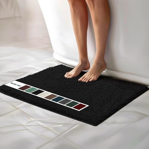 Muddy Mat® | Chenille Bathroom Rugs Quick Dry Microfiber Mats Non Slip Washable by MuddyMat%C2%AE